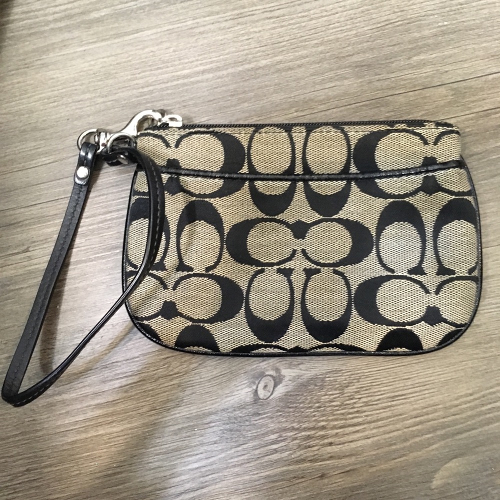 Coach wristlet